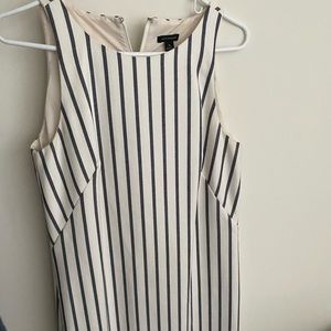 Stripped straight fit Ann Taylor dress